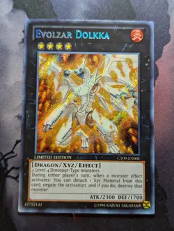 Evolzar Dolkka - CT09-EN001 - Secret Rare - Limited Edition - Yugioh - NM - Image 1
