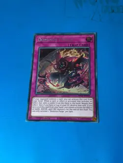 YUGIOH Secret Rare Dominus Purge MP25-EN095 1st Edition - Image 1