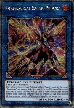 Salamangreat Raging Phoenix 1st Ed Quarter Century RA04-EN083 Yu-Gi-Oh! - Image 1