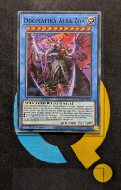 PHHY-EN031 Dogmatika Alba Zoa Super Rare 1st Edition YuGiOh Card - Image 1