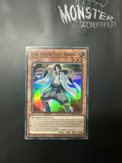 YUGIOH DUAL AVATAR FEET KOKOKU SUPER RARE PHRA-EN015 1ST EDITION - Image 1