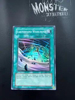 YUGIOH EARTHBOUND WHIRLWIND SUPER RARE SOVR-EN046 - Image 1