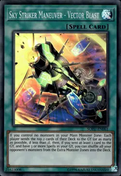 Sky Striker Maneuver - Vector Blast Super Rare SOFU-EN061 Yu-Gi-Oh! - Image 1