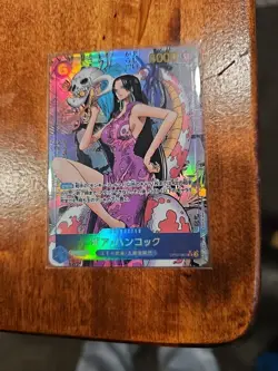 Boa Hancock Comic Parallel Manga Alt Art ONE PIECE Card Japanese OP07-051 - Image 1
