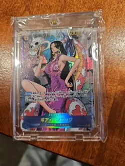 Boa Hancock Comic Parallel Manga Alt Art ONE PIECE Card Japanese OP07-051 - Image 5