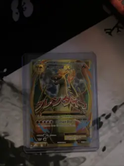 Pokemon TCG Evolutions Full Art Holo Ultra Rare Card M Mega Charizard EX 101/108 - Image 1