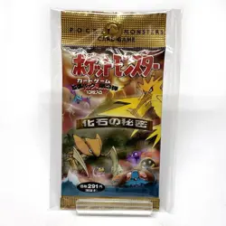 Unopened Pokemon Card Fossil Secrets Expansion Pack 3 10 Cards Japanese - Image 1