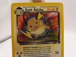 Pokemon Holo Secret Rare Card - Dark Raichu 83/82 (Team Rockets Set) - Image 2