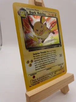 Pokemon Holo Secret Rare Card - Dark Raichu 83/82 (Team Rockets Set) - Image 4