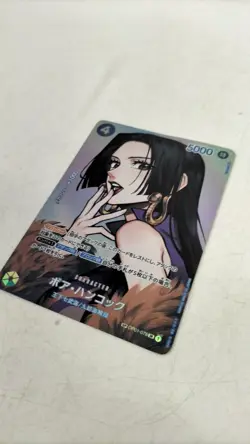 One Piece Card Boa Hancock OP01-078 Parallel Japanese - Image 4