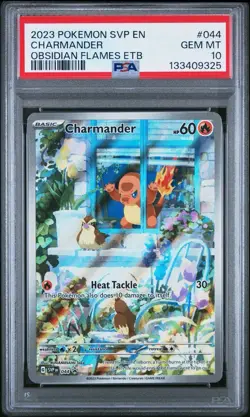 Pokemon TCG Charmander SVP 044 Scarlet & Violet Promo Cards! PSA 10! - Image 1