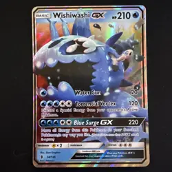 Wishiwashi GX 38/145 SM Guardians Rising Full Art English Card - Image 1