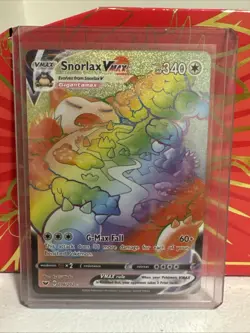 Snorlax VMAX (Secret) 206/202 Swsh01: Sword & Shield Holo - Pokemon Card NM+ - Image 1