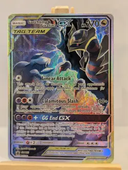 Custom Fan Art Garchomp & Giratina GX High Quality Custom Card Tag Team - Image 1