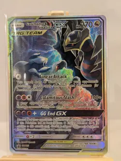 Custom Fan Art Garchomp & Giratina GX High Quality Custom Card Tag Team - Image 2