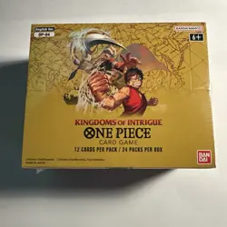 One Piece Card Game - Kingdoms of Intrigue (OP04) - Booster Box - English - Image 1