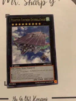 PHANTOM FORTRESS ENTERBLATHNIR - 1st EDITION PRIO-EN053 ENGLISH Yu-Gi-Oh! CARD - Image 3