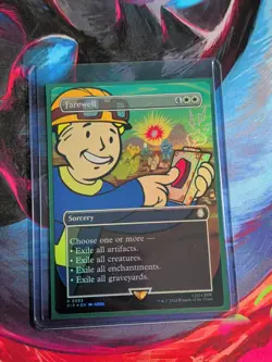Farewell (Borderless) -Foil Near Mint MTG Universes Beyond: Fallout - Image 1