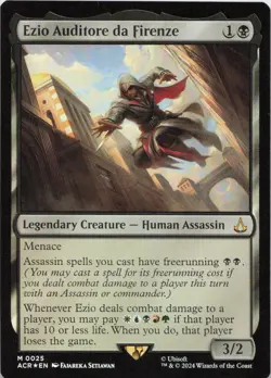 Ezio Auditore da Firenze - FOIL - M Universes Beyond: Assassin's Creed 25 - MTG - Image 1