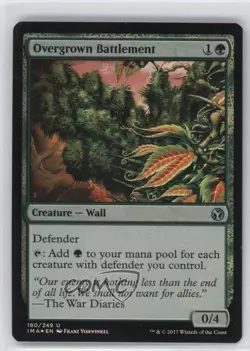 Overgrown Battlement Foil Magic: Iconic Masters IMA #180 - Image 1