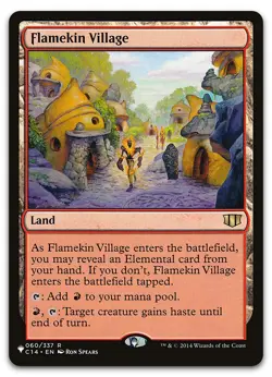 Flamekin Village (C14) #060/337 (NM) List Reprints LIST LIST Magic MTG - Image 1