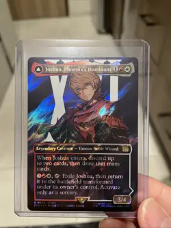 Joshua, Phoenix's Dominant (Borderless) (Surge Foil) Final Fantasy Foil - Image 1