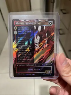 Joshua, Phoenix's Dominant (Borderless) (Surge Foil) Final Fantasy Foil - Image 2