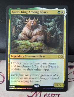 MTG Foil Kudo, King Among Bears Modern Horizons 3 MH3 NM - Image 1