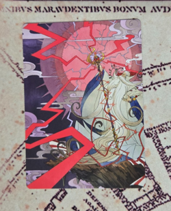 MTG Summon Esper Ramuh Art Series Final Fantasy NM - Image 1