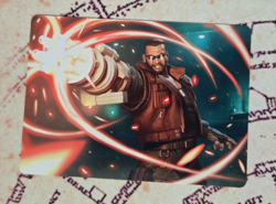 MTG Barret Wallace Art Series Final Fantasy NM - Image 1