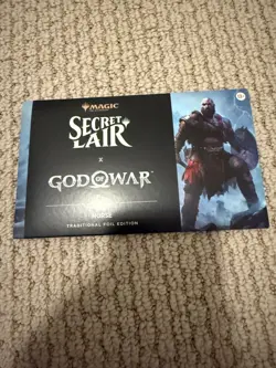 MTG Secret Lair Playstation: God of War: Greek (Foil) + Norse (Foil) + Sol Ring - Image 3