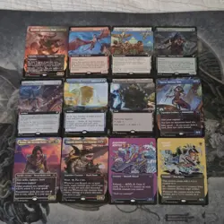 MTG Aetherdrift : Showcase Borderless Rares Only Lot • 12 - Image 1