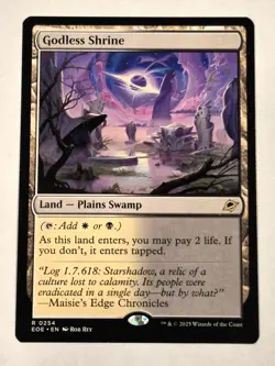MTG - Godless Shrine - Edge of Eternities - Image 1