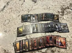 Mtg Full Art Land Lot x100 - Magic The Gathering Full Art Lands - Image 1