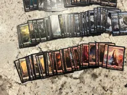 Mtg Full Art Land Lot x100 - Magic The Gathering Full Art Lands - Image 2