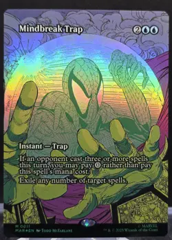 Mindbreak Trap #11 Marvel's Spider-Man Borderless Foil Mythic - Image 1