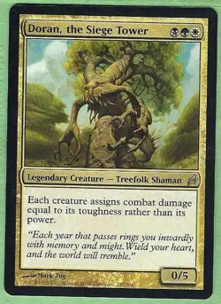 Magic the Gathering -Doran, the Siege Tower NM 201 Double Masters 2022 MTG - Image 1