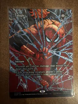 MTG Magic The Gathering Tangle (Borderless) Marvel Near Mint - Image 1