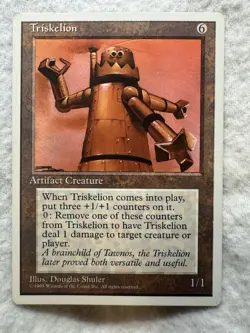 MTG - Triskelion #354/379 - 4th Edition - NM/LP - Rare - Regular - EN - Image 1