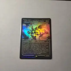 MTG Light-Paws, Emperor's Voice *SHOWCASE FOIL* Kamigawa: Neon Dynasty 367 NM - Image 4
