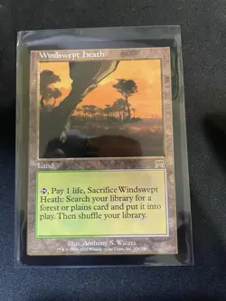 MtG X1 Windswept Heath Onslaught Magic The Gathering (Land) - Image 1