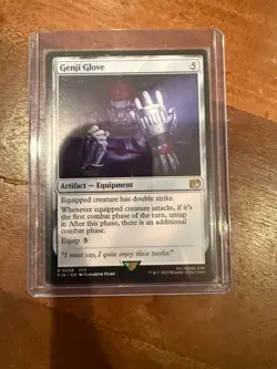 MTG Genji Glove Final Fantasy Magic the Gathering NM - Image 1