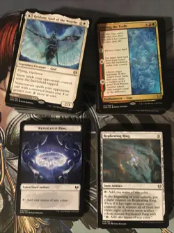 Magic the Gathering (Lot of 580) Kaldheim Commander Cube MTG Rares Tokens+More - Image 2