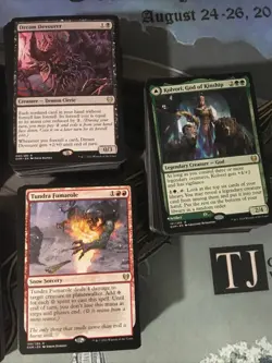 Magic the Gathering (Lot of 580) Kaldheim Commander Cube MTG Rares Tokens+More - Image 4