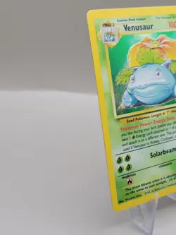Pokemon Vintage Holo Venusaur 15/102 Base Set WotC 1999 - Image 3