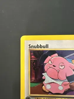 Snubbull Neo Genesis 1st Edition Regular Common 74/111 - Pokemon TCG NM - Image 2