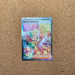 Bianca's Devotion NM SIR Full Art Temporal Forces 209/162 Pokemon TCG Holo *B1 - Image 1