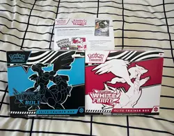 Pokemon: Scarlet and Violet White Flare/Black Bolt Elite Trainer Box - Image 1