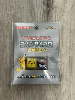 Pokemon TCG Pikachu Coin Dice Set Official Japan Exclusive 2023 - Image 1