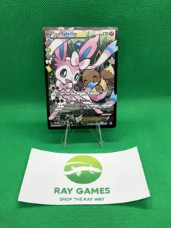 Pokemon TCG Sylveon EX RC32/RC32 Generations Radiant Collection Full Art LP - Image 1